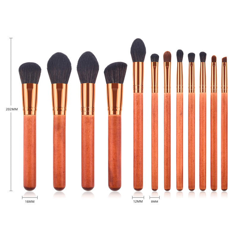 12pcs makeup brushes set
